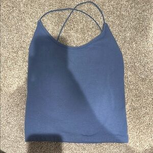 AE Strappy Blue Top